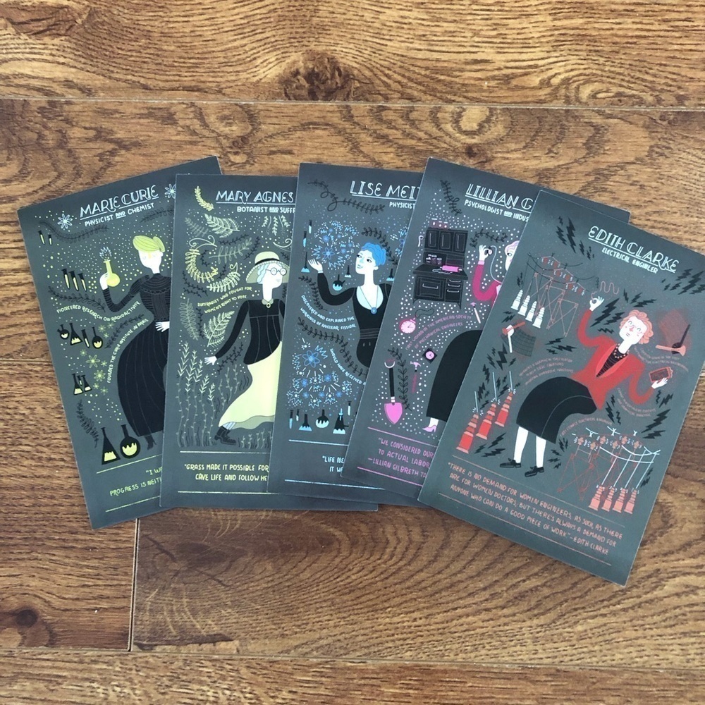 Women in Science by: Rachel Ignotofsky postcard set #14
